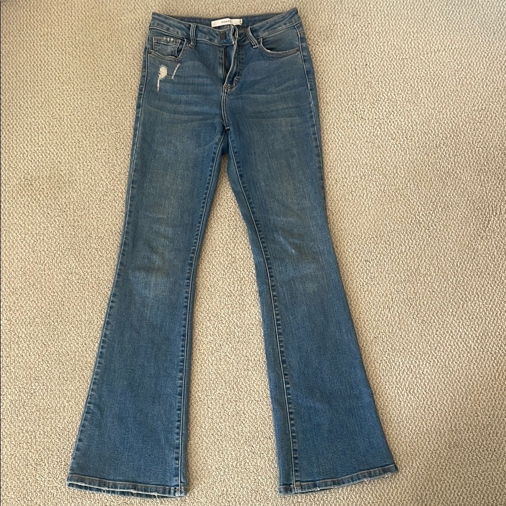 Hidden Blue Flare Jeans